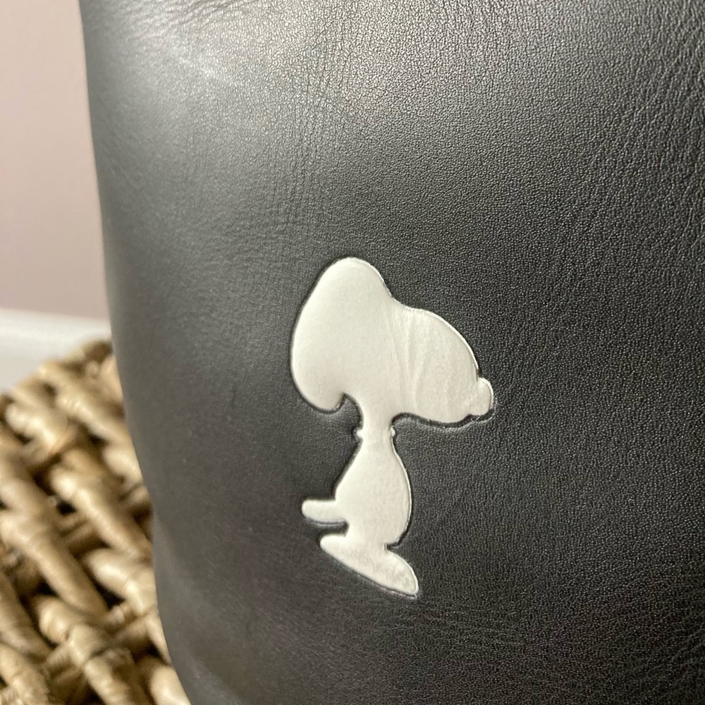 Coach X Snoopy Large Bucket Bag, Black, NWOT